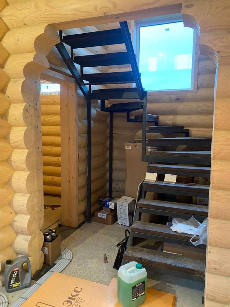 Каркас из швеллера и уголка